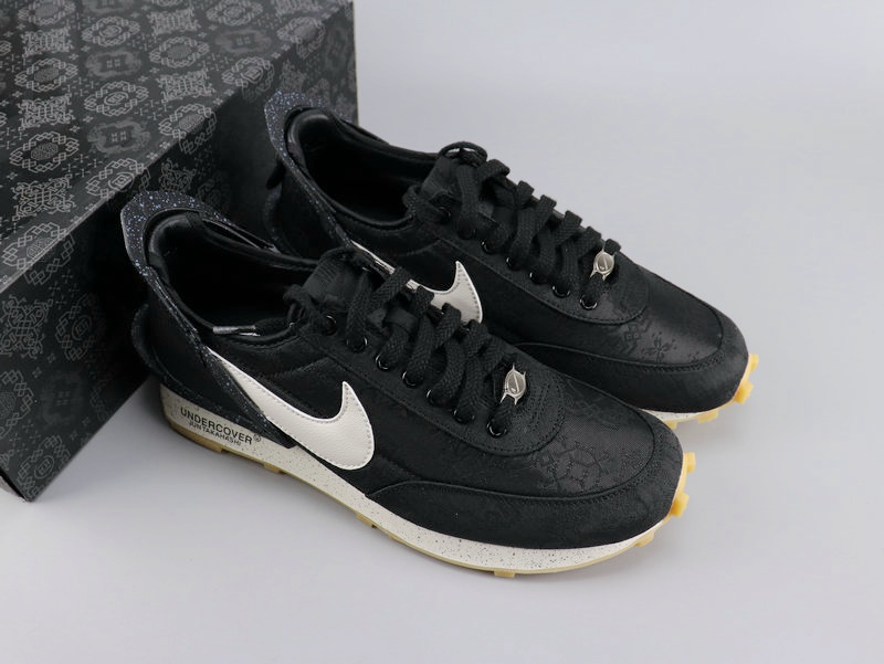 Women Nike DBREAK Undercover x CLOT Black White Shoes - Click Image to Close